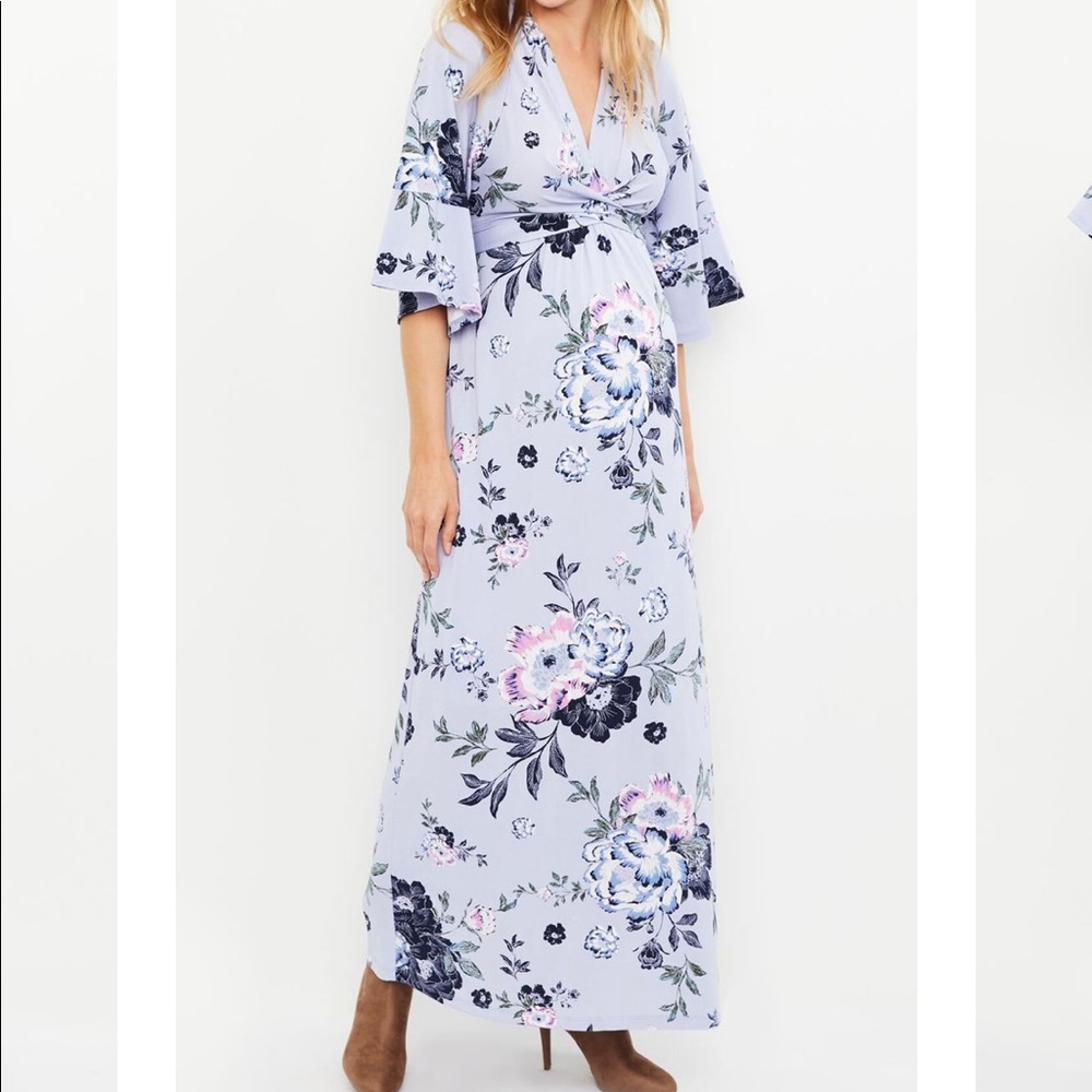 Jessica Simpson Maternity Kimono maxi dress
